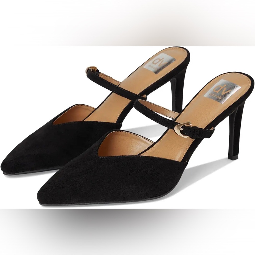 Dolce Vita Elleganza Pointed Black Toe Heels
